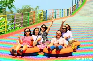 Malang Dream Land, Nikmati Wisata Rainbow Slide Tertinggi dan Terpanjang di Jawa Timur (Foto: Dok.Istimewa)