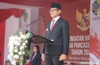 Momen Peringatan Hari Kesaktian Pancasila, Pj Bupati Tulungagung Ajak Masyarakat Terapkan Nilai - Nilai Pancasila