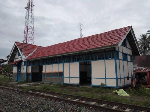 Cagar Budaya Stasiun Kereta Api Naras di Kota Pariaman