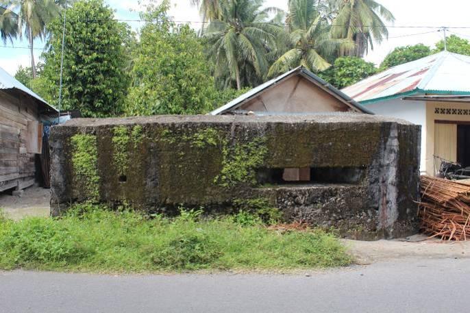 Cagar Budaya Pillbox Jepang Binasi I di Kota Pariaman