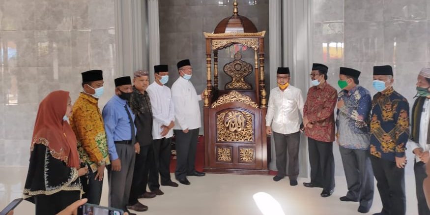 Musala Al-Hidayah Resmi menjadi Masjid di Gantung Ciri dan termegah di Kabupaten Solok, Sumatera Barat (Sumbar) | Halonusa