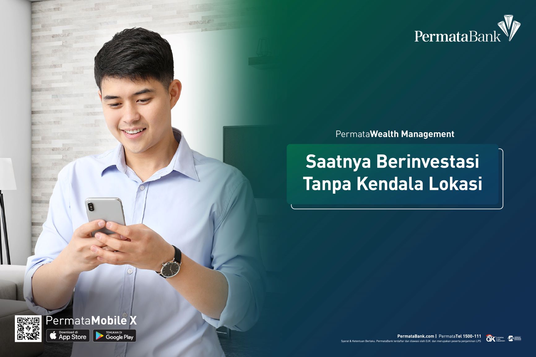 Nasabah dapat dengan mudah mendaftarkan diri dan mendapatkan Single Investor ID melalui aplikasi PermataMobile X maupun internet banking PermataNet