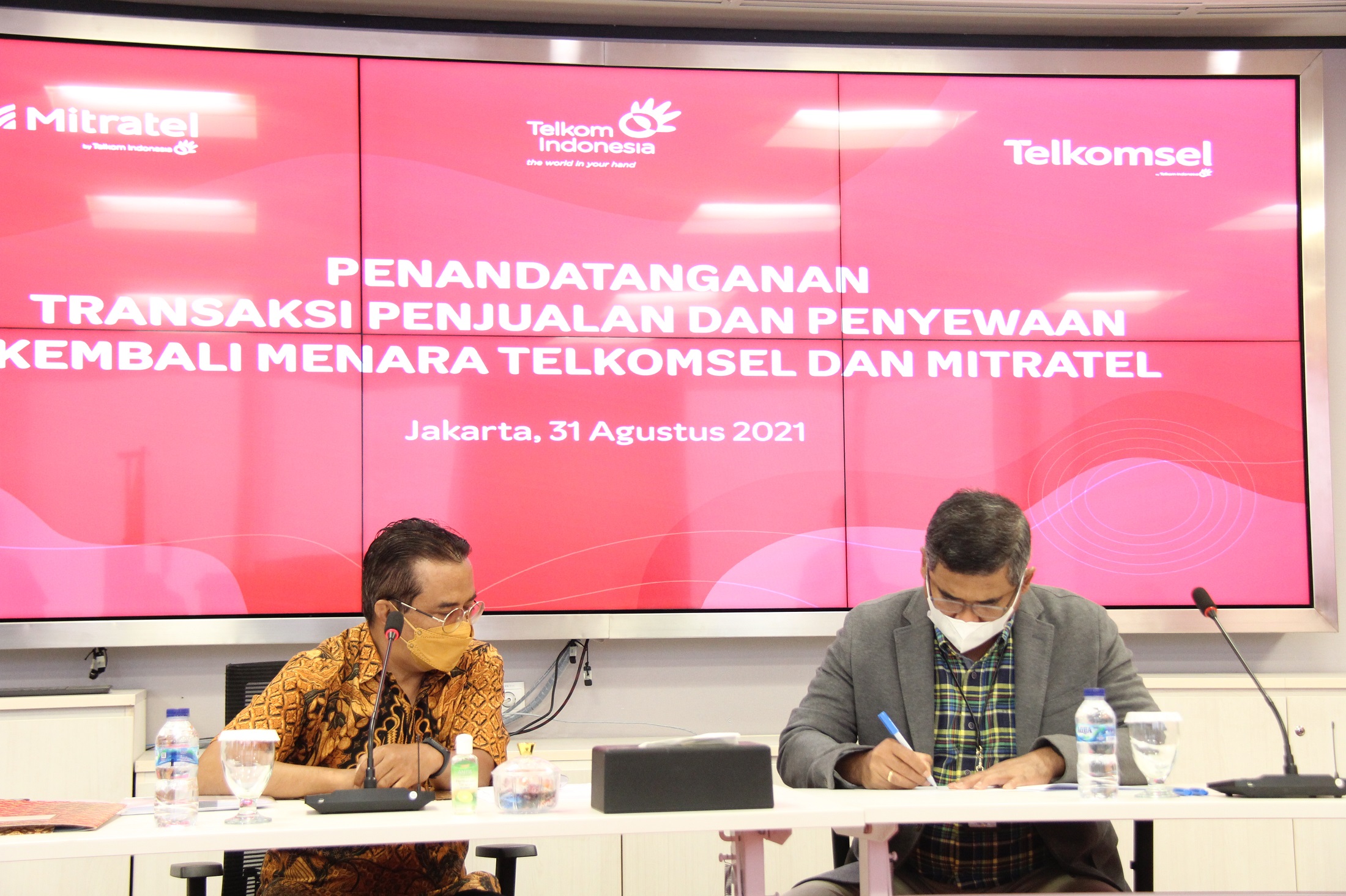  PT Telekomunikasi Selular (Telkomsel) dan PT Dayamitra Telekomunikasi (Mitratel) kembali melakukan kesepakatan pengalihan kepemilikan menara telekomunikasi yang ditandai dengan penandatanganan Perjanjian Jual Beli oleh kedua perusahaan untuk 4.000 unit m