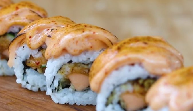 cara membuat sushi mentai rumahan