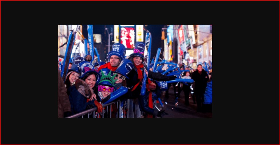 2022 New Years Eve di New York City