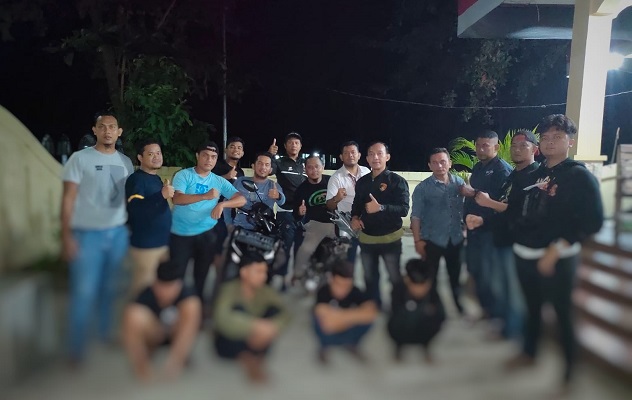 Polisi menangkap empat pelaku pencurian sepeda motor di Banda Aceh. (Foto: Dok. Polresta Banda Aceh)