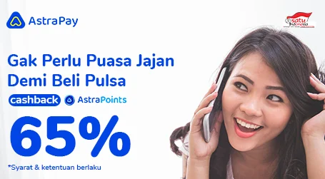 Beli Pulsa AstraPay Dapatkan Voucher Belanja dan Nonton di XXI (AstraPay/Halonusa)