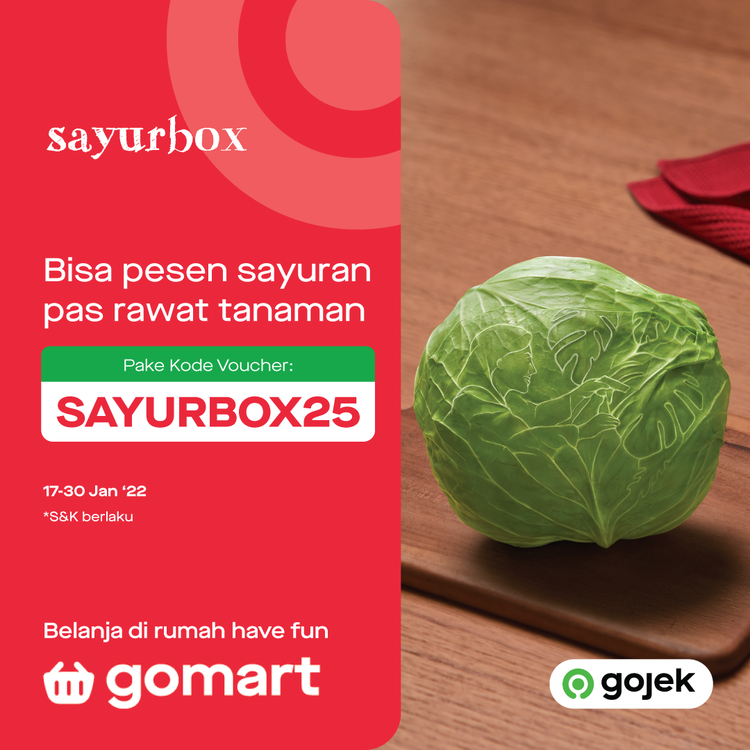 KODE PROMO GoJek 26 Januari Belanja Murah di GoMart  (GoJek/Tanharimage/Halonusa)