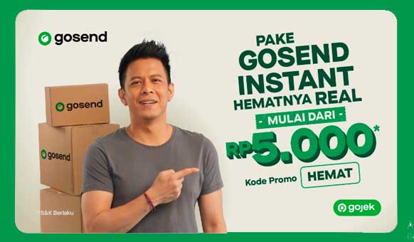 Kode Promo Voucher Go Send, Diskon Ongkir Mulai Rp5.000 Januari 2022