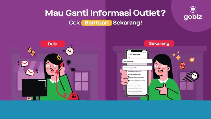 Terbukti, 4 Cara Mudah Mengganti Data untuk Mitra Usaha Gojek (Foto: Gojek/Halonusa)