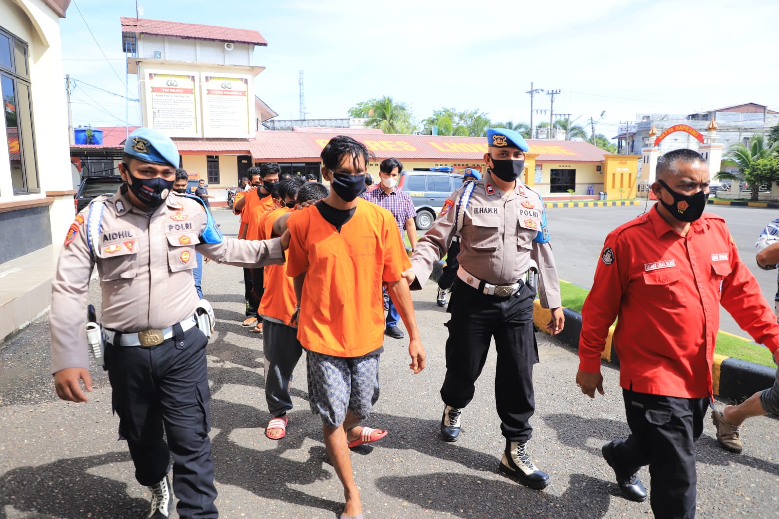 Polisi mengamankan seorang pelaku curanmor