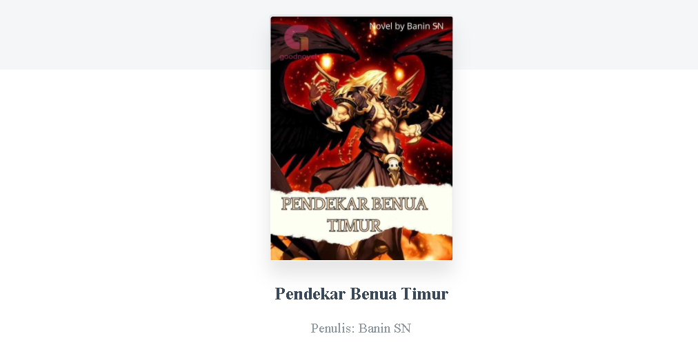 PENDEKAR BENUA TIMUR-BANIN SN