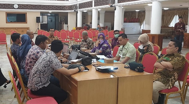 Biro Pemerintahan dan Otda Setdaprov Sumbar, menggelar FGD pemetaan potensi kerja sama daerah, baru-baru ini.