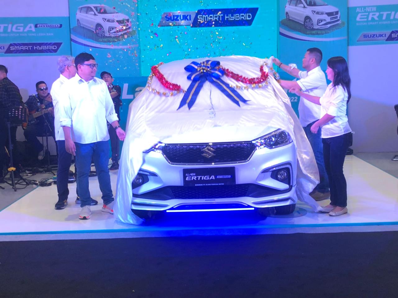 All New Ertiga Hybrid diloanching di Trans Mart Padang