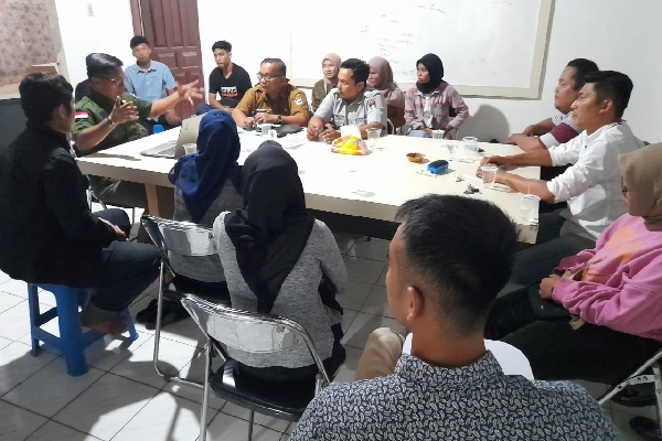 Rapat persiapan Kejuaran Provinsi (Kejurprov) Karate memperebutkan piala Ketua FORKI Sumbar. (Foto: Dok. Istimewa)