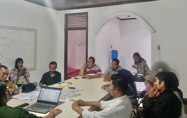 Rapat persiapan Kejuaran Provinsi (Kejurprov) Karate memperebutkan piala Ketua FORKI Sumbar, Andre Rosiade. (Foto: Dok. Istimewa)