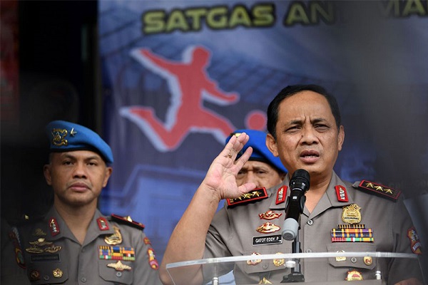 Wakapolri, Komjen Gatot Eddy Pramono. (Foto: Dok. Istimewa)