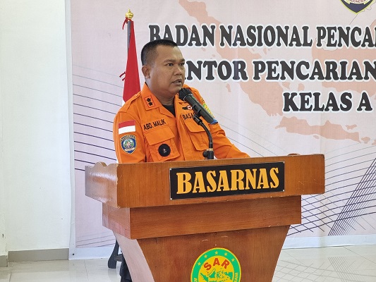 Kepala Kantor SAR Padang, Abdul Malik. (Foto: Istimewa/Dok. Basarnas)