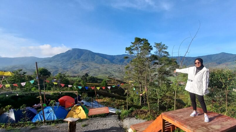 Lokasi Wisata Camping di Solok Radjo (Foto: Saridal/Halonusa)