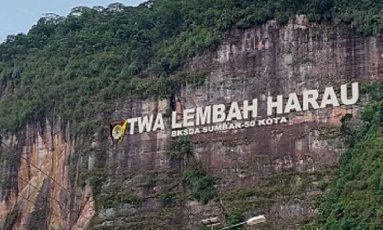 Desain Landmark TWA Lembah Harau. (Foto: IST)