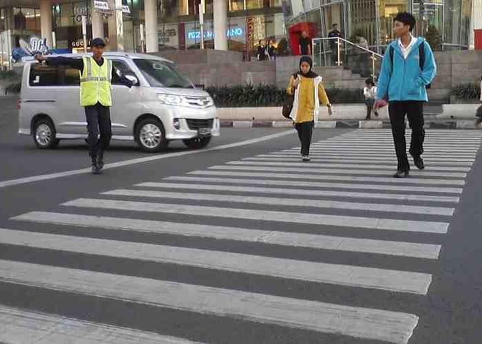 Ilustrasi Zebra Cross, (Foto Dishub Kulonprogo)