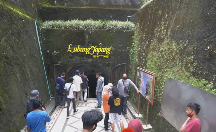 Lobang Jepang Bukittinggi. (Foto: Wikipedia)