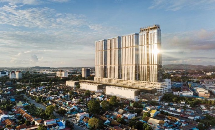 4 Tower Meisterstadt Batam atau Pollux Habibie. (Foto: Kompas.com)