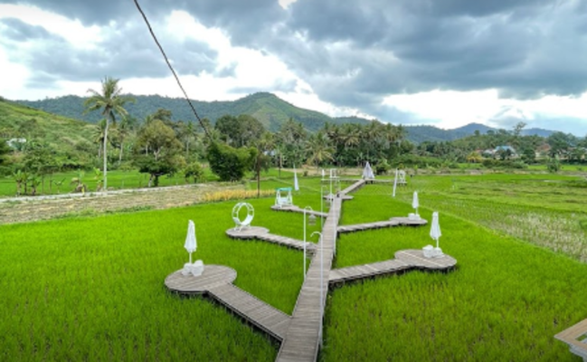 Kafe Sawah View. (Foto: Google Maps/Rizki Aidillah)