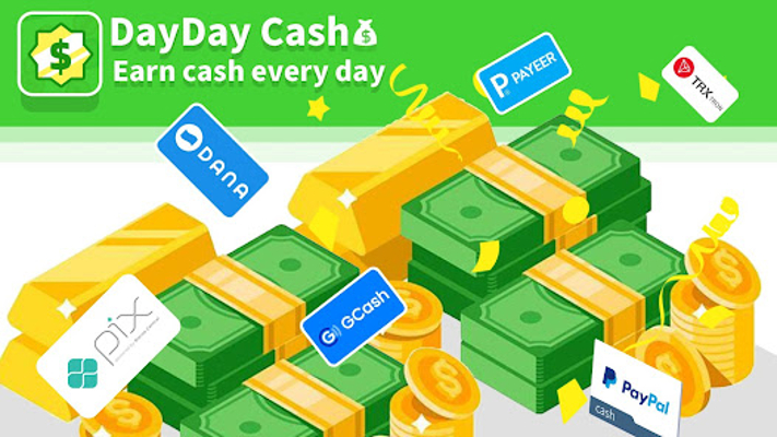 Aplikasi penghasil saldo DANA DayDay Cash baru rilis 2023. (Foto: Luckymodapk)