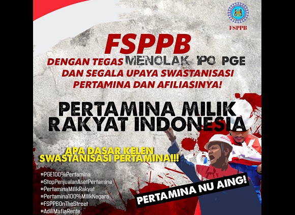 Federasi Serikat Pekerja Pertamina Sumbagut. (Foto: Istimewa)