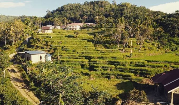 Keindahan Desa Parambahan di Kecamatan Bukit Sundi, Kabupaten Solok. (Foto: Instagram @rama_17s)