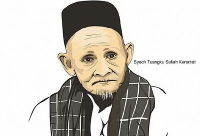 Ilustrasi foto Syech Kiramatullah Ungku Saliah (Sumber Foto: Twitter @MinangNu)