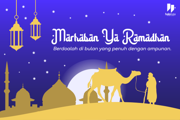 Marhaban Ya Ramadhan. (Ilustrator: Ryan Ramadi/Halonusa.com)