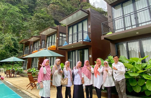 Tempat wisata Harau Sky di Kabupaten Limapuluh Kota (foto: Instagram @harau.sky)