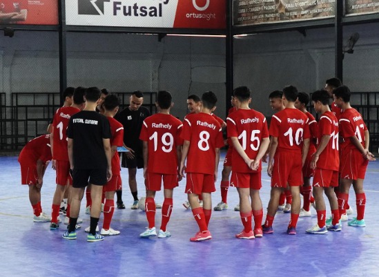 Tim Futsal Pra PON Sumbar. (Foto: Humas)