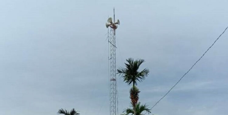 Menara sirine peringatan tsunami