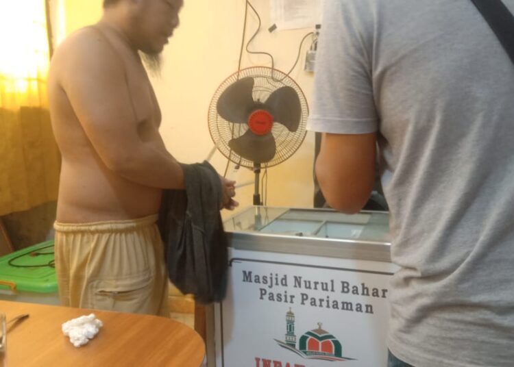 Pelaku maling kotak amal di Pariaman