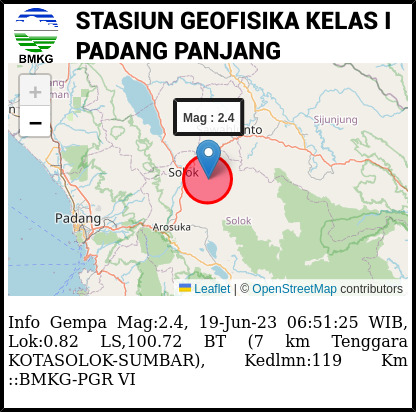 Ilustrasi pusat gempa. (Foto: BMKG)