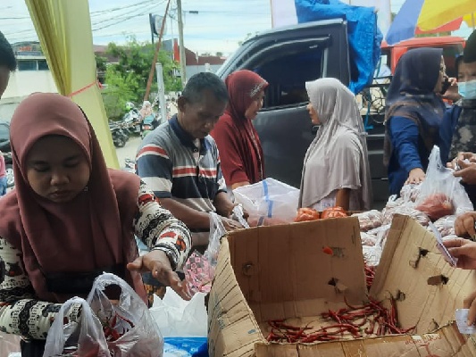 Pasar Pangan Murah oleh Kementerian Pertanian. (Foto: Dok. Kementan)