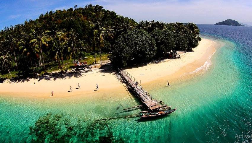 Pulau Pagang. (Foto Rental Mobil Padang)