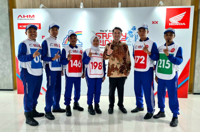 Honda Hayati kirim perwakilan ke kompetensi instruktur safety riding Honda melalui The 14th AHSRIC 2023. (Foto: Honda Hayati)