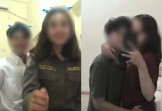 Tangkap Layar video viral oknum Satpol PP Dharmasraya diduga lesbian