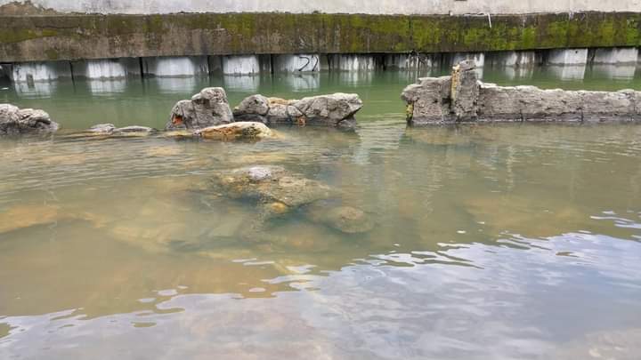 Batu Malin Kundang tenggelam. (Foto: Diskominfo Kota Padang)