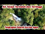 Air Terjun Saghasah Tangkughan Salareh Aia. (Foto: YouTube Suasana Pedesaan Indonesia)