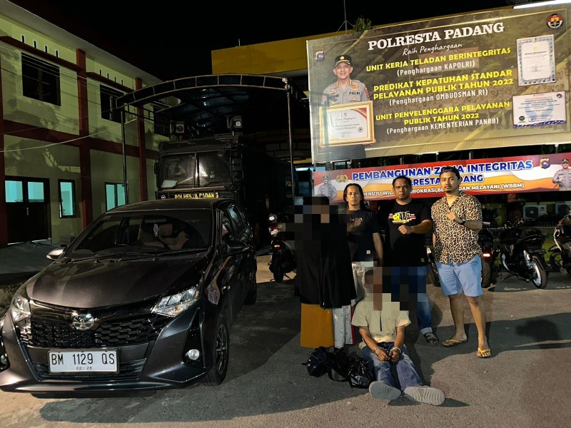 Polisi berhasil ciduk 2 pelaku penipuan modus jual emas palsu di Toko Mas Sumatera Jaya. (Foto: istimewa)