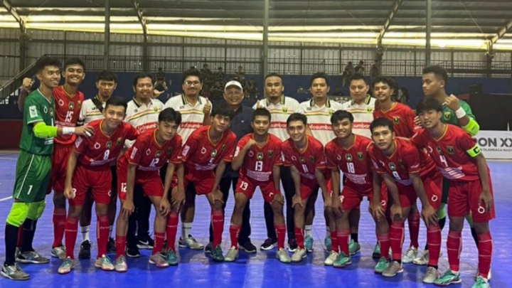 Tim Futsal Sumatera Barat.