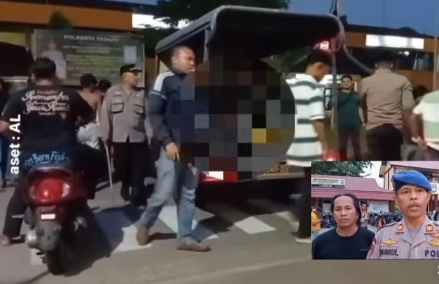 Tim Klewang berhasil amankan 7 pelaku tawuran. (Foto: tangkapan layar IG @pdg24jam)