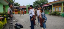 6 pelajar ditertibkan Satpol PP Kota Padang.