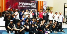 Hapkido Sumbar di  Martial Arts Games I tahun 2023 di Kota Bekasi. (Foto: KONI Sumbar)