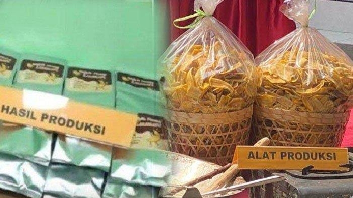 Ilustrasi keripik pisang. (Foto: Tribun)